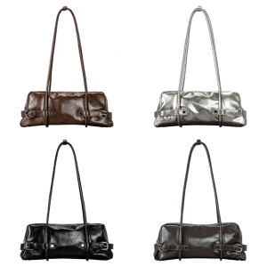 Women Shoulder Bag Retro Handbag All-matching Underarm Bag Large Capacity Armpit Bag Work Travel Bag for Everyday