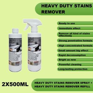 Heavy Duty Stains Remover Spray & Refill 500ML