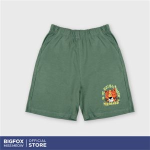 [Quần Đùi BT 01 311] Quần sooc cho bé trai Bigfox Miss Meow shorts đùi chất cotton size đại 37911 tuổi 30kg 40kg