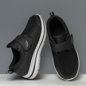 Banchugw Loose Elderly Walking shoes suitable for wide feet gout edema thumb valgus light non slip walking shoes for men or women