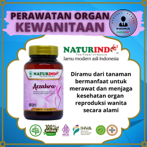 Obat Perawat Kewanitaan Kesuburan Rahim Rapet Keputihan Haid Normal Kapsul Herbal Azzahra Naturindo