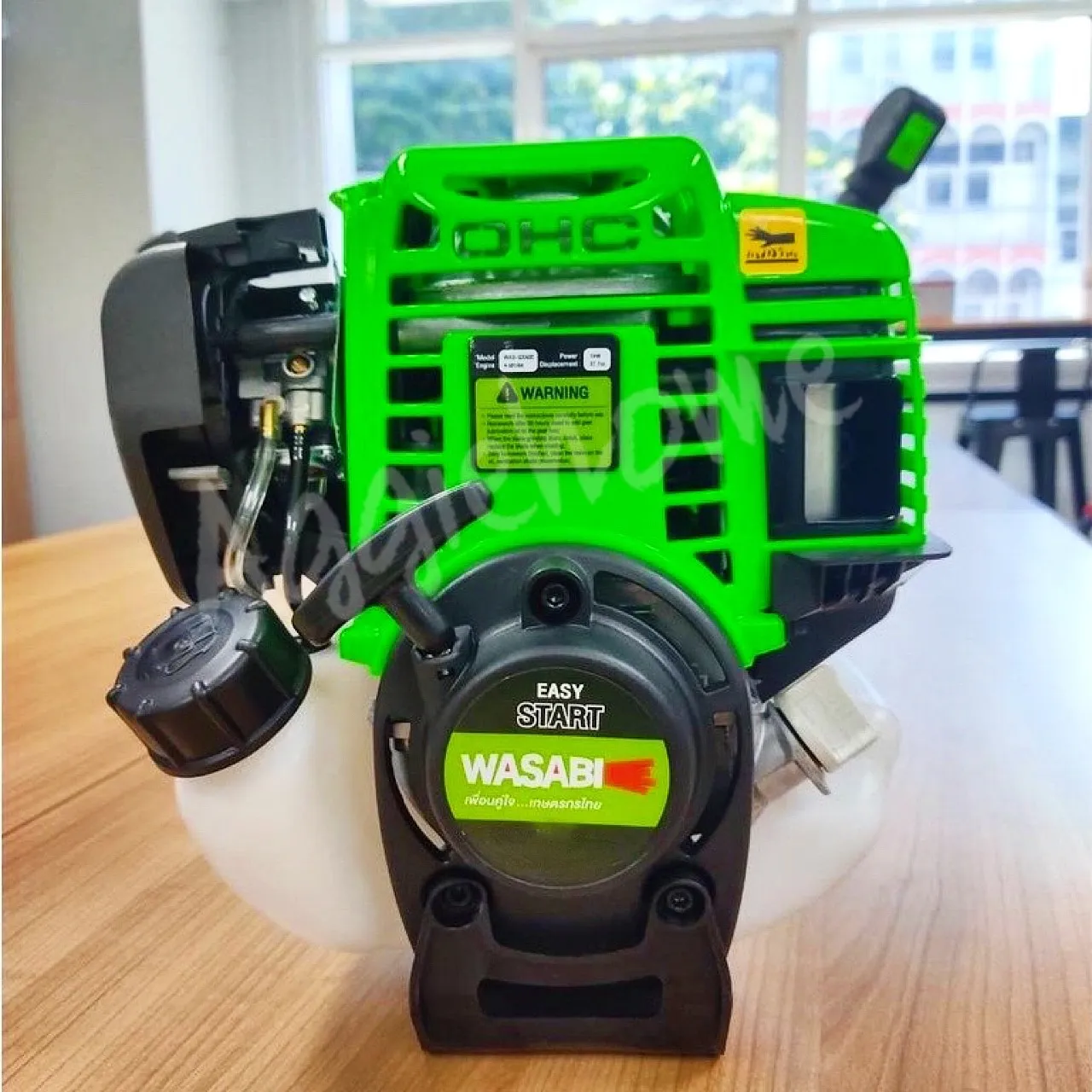 WASABI เครื่องตัดหญ้า 4 จังหวะ รุ่น WAB-GX435 เครื่องยนต์ 35.8CC.สตาร์ทง่าย เครื่องแรง ควันน้อย ตัดหญ้า ข้อแข็ง