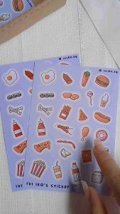 Sticker Food #1 (9x13cm) | IVI IKO