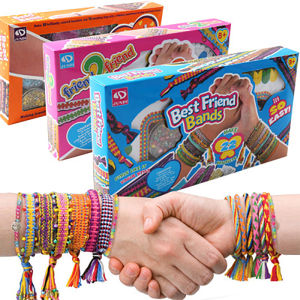 Girls DIY Bracelet Making Kit Jewellery Making Kit Arts for Kids Friendship Craft Kit for 5-12 Years Old Kid Girls toys gift2026