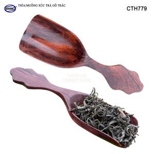 Muỗng Xúc Trà Gỗ Trắc Siêu Sạch Phụ Kiện Bàn Trà - CTH779
