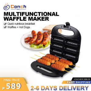 Waffle Maker Pan Electric waffle Maker waffle maker hotdog Easy Clean Non-Stick Hotdog waffle maker