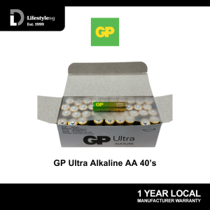 GP Ultra Alkaline AA 40’s Battery
