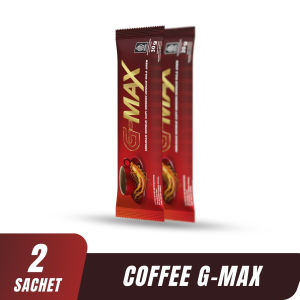 G-Max Coffee Minuman Serbuk Kopi Ginseng Rasa Gula Aren Untuk Pria