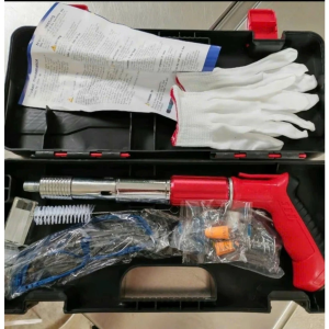 Súng Bắn Đinh Hạt Nổ Bê Tông Máy Bắn Đinh Bê Tông Sắt Thép Kèm Hộp Đựng Phụ Kiện Bảo Hộ Mắt Găng Tay