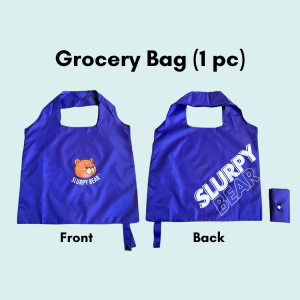 Limited Edition Slurpy Bear Grocery Bag | Eco Friendly | Foldable Bag | Recyclable Bag