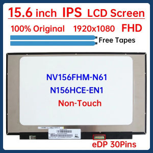 15.6 Inch Laptop LCD Screen NV156FHM-N61 N156HCE-EN1 For Lenovo ThinkPad P15 Gen 1 T15g Gen 1 Display Matrix Panel FHD Non-Touch