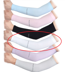 Aqua X & Lets Slim Ice Silk Arm Sleeve UV Protection Handsock Slim Cooling Arm Hand Sock Men Woman Sport Outdoor Handsocks袖套 冰袖 Hand socks