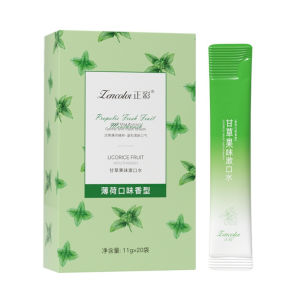 Xịt thơm miệng HEYXI 20ML vị đào và bạc hà kháng khuẩn thơm mát sạch miệng