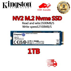 Kingston NV2 M.2 NVME SSD 500GB 1TB 2TB 2280 Hard Disk For PC Laptop Desktop