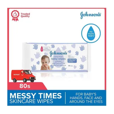 Johnsons Baby Messy Times Wipes For Hands And Face
