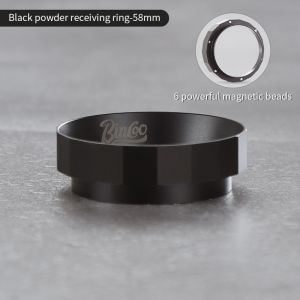 BINCOO Coffee Powder Catcher Coffee Handle Anti-flying Powder Ring Coffee Accessories 51/58MM
