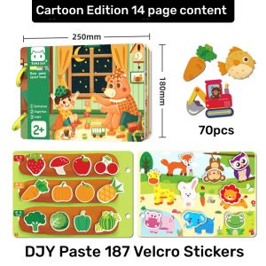 Baby Enlightenment Book Busy Book For kids Montessori BookToys Early Learning Toys Kids Enlightenment book