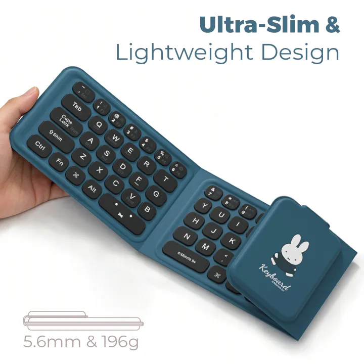 Miffy / mipow Triple-Fold Bluetooth Keyboard