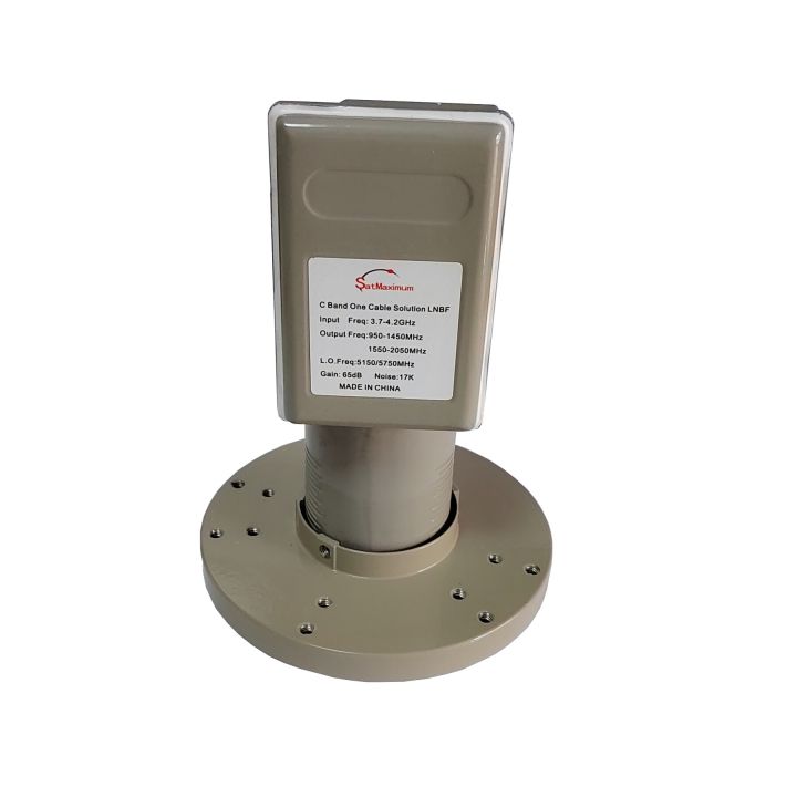 Low Noise Satellite Dish TV LNB C Band Dual Output 5150/5750MHz LNBF