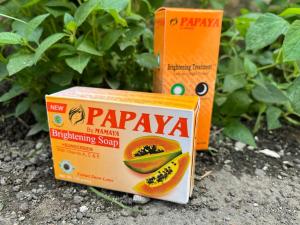 Paket Sabun Papaya Mamaya Sabun + Cream Siang Malam - Cream Sabun Pepaya Paket