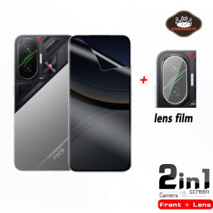 2in1 Screen Protectors for Xiaomi Poco F7 Privacy Soft Film and Lens Film 25053PC47G 25053PC47I Privacy Film Anti Peeping Hydrogel Protective Film Xiaomi Poco F7 5G Privacy Soft Film