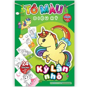 Sách Tô màu diệu kỳ - Kỳ lân nhỏ - Megabook