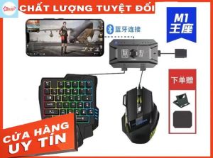 MK500 - Combo 5 in1 bàn phím và chuột 6D cao cấp DIVIPARD Chơi PUBG Mobile Full Box tặng kèm hộp đựng (Bộ 5 món)