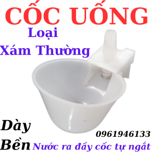 Máng Uống Nước Tự Động Cho Chim Bồ Câu Loại Xịn Siêu Bền.