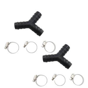 Y hình tự động thoát nước máy giặt Ống mở rộng chống rò rỉ thiết kế hiệu quả cao Bộ ống thoát nước nhựa