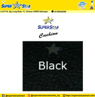 Superstar Cushion Estima Semi Leather Seat Cover