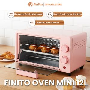 Oven Listrik Low Watt 12 L-800 Watt Super Cantik Praktis