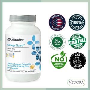 HANTAR CEPATOmega Guard Shaklee (3 EPA DHA Fish Oil) - 90 capsules / 30 servings