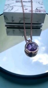 PROMO Kalung Pendant YEP BIGENMI Amethyst ORIGINAL Free Gift