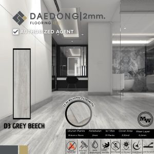 Lantai Vinyl Daedong 2mm (1 box isi 19 lembar > 332 m2)