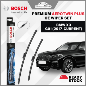Bosch Wiper Set for BMW X3 G01 | OE Series Premium Car Windscreen Wiper (A323S)