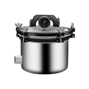 Portable high pressure steam sterilizer Stainless steel sterilizer 8L 12L 18L 24L automatic sterilizer