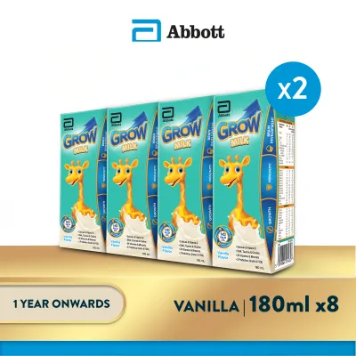 [Bundle of 2] GROW Growing Up Milk – RTD Vanilla (1 years onwards)