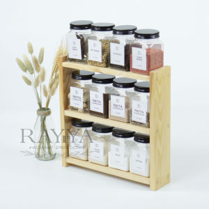 Rak bumbu dapur susun 3 / rak serbaguna 3 susun / rak toples rak pawon