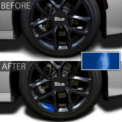 6 Miếng Dán Xe Hơi Miếng Dán Cảnh Báo Vinyl Vành Bánh Xe Phản Quang Dải Đề Can Trục Bánh Xe Đua