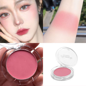 Milk Tea Blush Peach Pallete 6 Colors Face Mineral Pigment Cheek Blusher Powder Makeup Professional Contour Shadow Pink Blusher