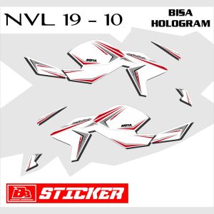 STRIPING VIXION NVL STICKER PREMIUM YAMAHA NEW VIXION LIGHTNING BISA HOLOGRAM SEMIFULL NVL 19