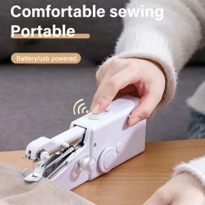 Compact and Convenient Sewing Machine for Needlework and Stitching