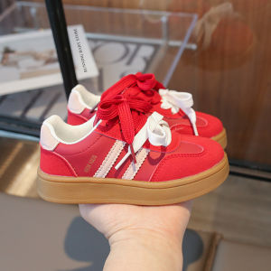 SHUNAICHI Childrens Sneakers Kids Brand Design Stripes Casual Shoes Boys Girls Double Shoelace Sneakers Outdoor Walking Shoes Kids I02173