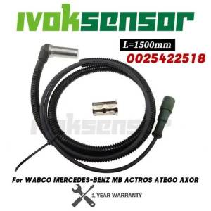 Brand New ABS Sensor For WABCO 4410328510 441 032 851 0 For-BENZ MB ACTROS ATEGO AXOR 0025422218 0025422518 L=1500mm
