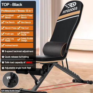 Weight Bench Press Foldable Workout Bench for Home Gym 660 LBS Stable Incline Decline Bench for Full Body Weight Benches for Home Gym Sit up Bench Strength Training Benches