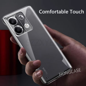 Casing For Xiaomi Redmi note 13 Pro plus 5G note13 13Pro 13Pro+ 13Proplus Hard PC Phone case Shell Transparent Bumper Frameless Ultra Thin No Frame Clear Shockproof Back Cover