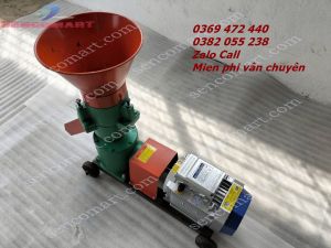 Máy ép cám 3 lô S160 điện 1 pha 5hp năng suất 250kg/h