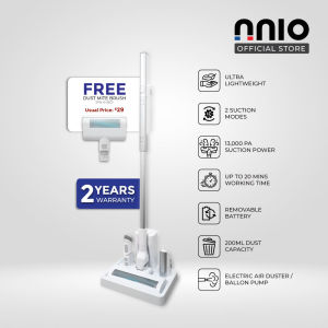 [GWP] NNIO Mini Wonder Helper Multi-functional Vacuum Cleaner - N0680MVC (FREE Dust Mite Brush)