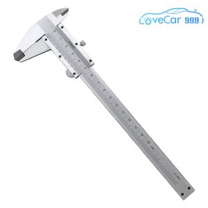 Precision Measurement Tool 150mm Carbon Steel Vernier Caliper for Motorcycle Brake Parts and Components