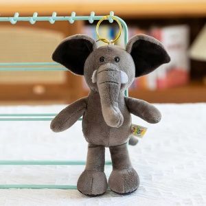 MAKERVY Cartoon Plush Keychain Soft Plush 15CM Animal Plush Doll Adorable Pendant Style Stuffed Toy Pendant for Kids Girls